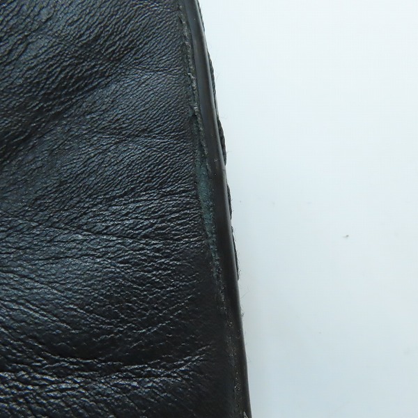 実際に弊社で買取させて頂いたCONVERSE/コンバース ALL STAR COUPE LEATHER OX オールスター クップ レザー ブラック 31301811/28.0の画像 6枚目