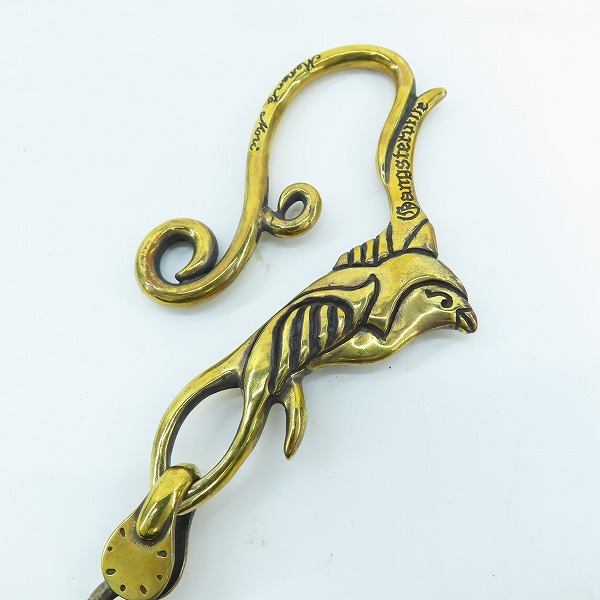 実際に弊社で買取させて頂いたGANGSTERVILLE×Galcia/ギャングスタービル×ガルシア SWALLOW WALLET-CHAIN/スワロー ウォレットチェーン/真鍮/ブラス 50cmの画像 1枚目