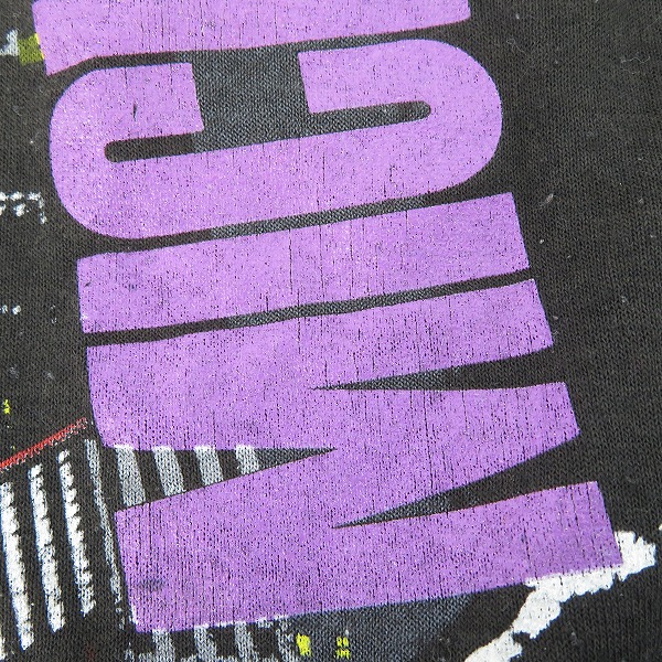 実際に弊社で買取させて頂いたSpring Ford/スプリングフォード 80's マイケルジャクソン ジャパンツアー Tシャツ ヴィンテージ/ビンテージ/Mの画像 5枚目