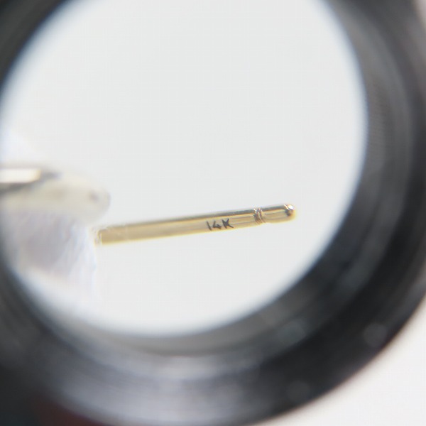 実際に弊社で買取させて頂いた(2)CHROME HEARTS/クロムハーツ ダガーフープ ピアスの画像 8枚目