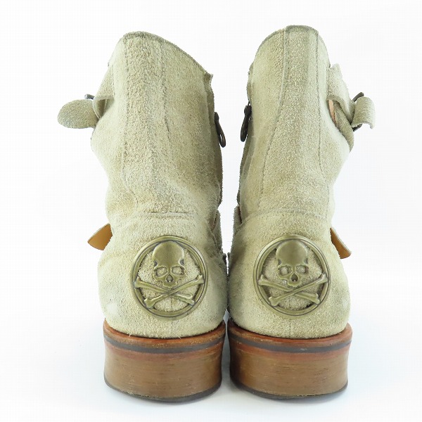 実際に弊社で買取させて頂いたmastermind japan/マスターマインドジャパンスウェード ブーツ/27の画像 1枚目