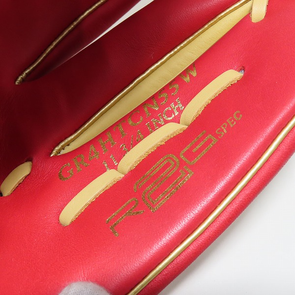 実際に弊社で買取させて頂いたRawlings/ローリングス HYPER TECH COLOR SYNC 軟式/オールラウンド GR4HTCN55Wの画像 6枚目