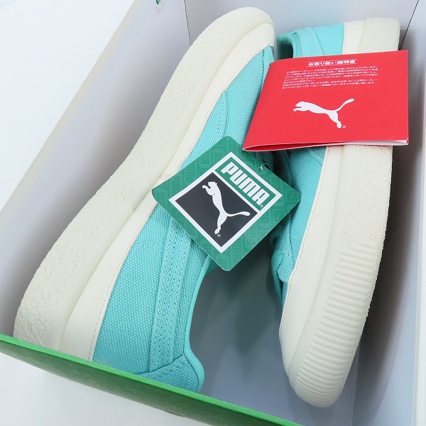実際に弊社で買取させて頂いた【未使用】PUMA/プーマ Clyde DIAMOND スニーカー 365651-01 28.5の画像 6枚目