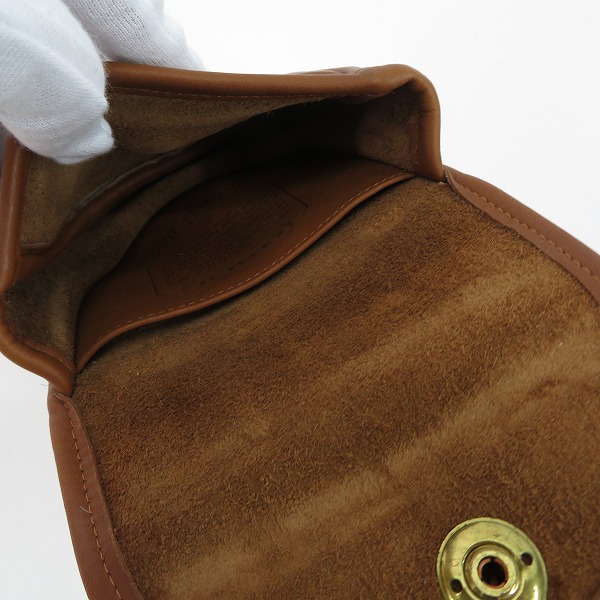 実際に弊社で買取させて頂いたCOACH/コーチ オールドコーチ カウハイドレザー ポーチ 9826 の画像 3枚目