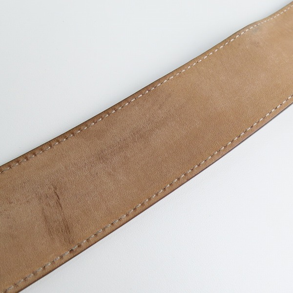 実際に弊社で買取させて頂いたGUCCI/グッチ GGスプリームキャンバス インターロッキングG バックル ベルト 411924 90・36の画像 8枚目