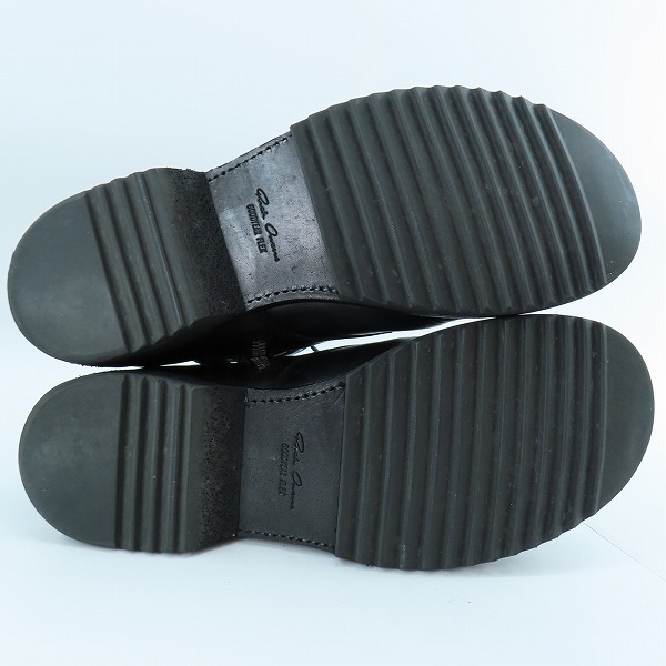 実際に弊社で買取させて頂いたRick Owens/リックオウエンス Low Army Boot レースアップ コンバットブーツ RU15F7856LCL/43の画像 2枚目