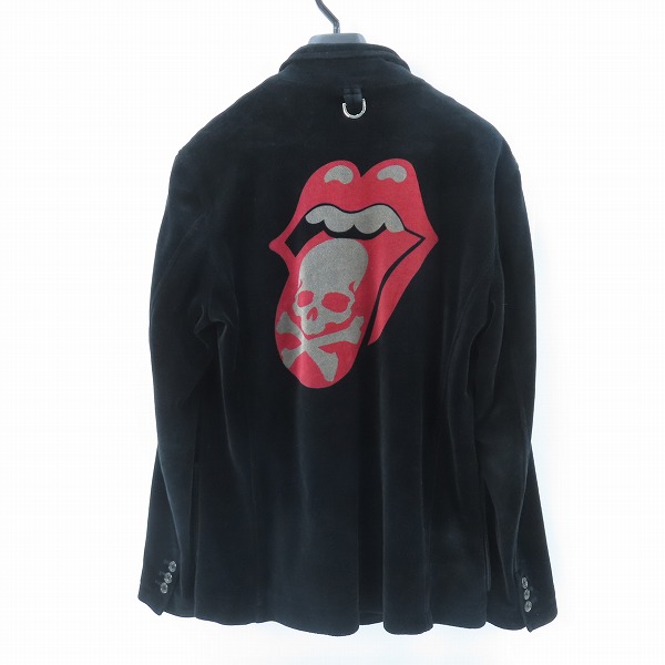 実際に弊社で買取させて頂いたmastermind JAPAN/マスターマインド × THEATER8/シアターエイト ×ローリングストーンズ ジャケット/8LR-JK03/Mの画像 1枚目