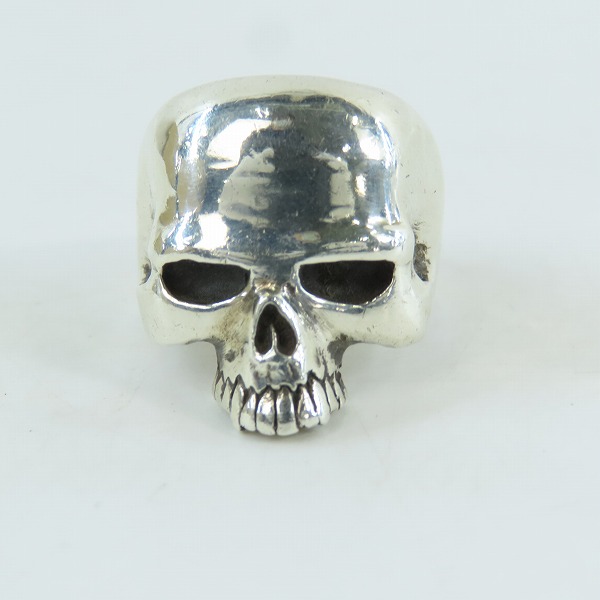 実際に弊社で買取させて頂いたCRAZY PIG/クレイジーピッグ エビルスカルリング 18.5号の画像 1枚目