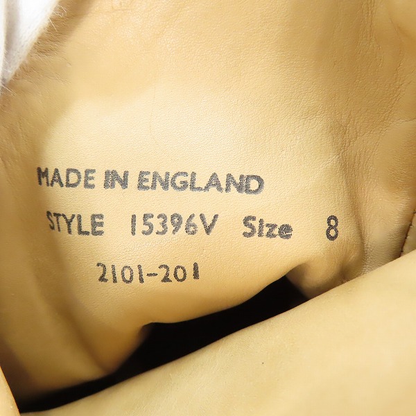 実際に弊社で買取させて頂いたGEORGE COX×Wizzard/ジョージコックス×ウィザード スエード ジョッパーブーツ 15396V /8の画像 5枚目