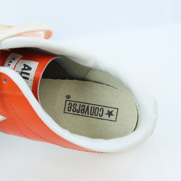 実際に弊社で買取させて頂いたCONVERSE/コンバース ONE STAR ワンスター タケオキクチ TK03 OX ORANGE/27.5の画像 4枚目