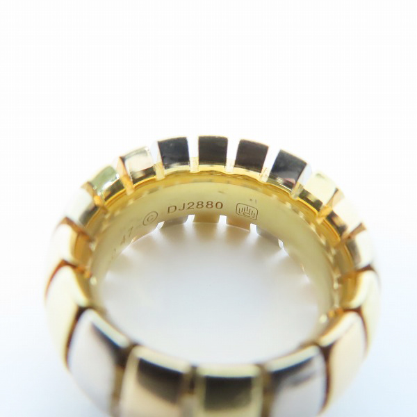 実際に弊社で買取させて頂いたCartier/カルティエ 750/K18PG/YG/WG スリーカラー リング/指輪 47/7号の画像 6枚目