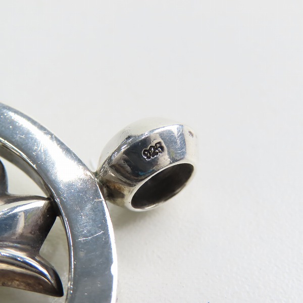 実際に弊社で買取させて頂いたCHROME HEARTS/クロムハーツ CHプラスメダリオンペンダント トップ　の画像 7枚目