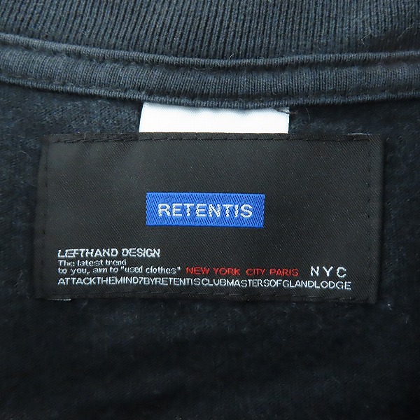 実際に弊社で買取させて頂いたattack the mind 7/アタック ザ マインド セブン/RETENTIS マリリンモンローＴシャツ 2の画像 2枚目