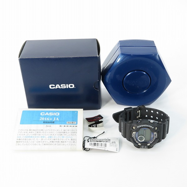 実際に弊社で買取させて頂いたG-SHOCK/Gショック FROGMAN/フロッグマン DW-9900-8【動作未確認】の画像 8枚目