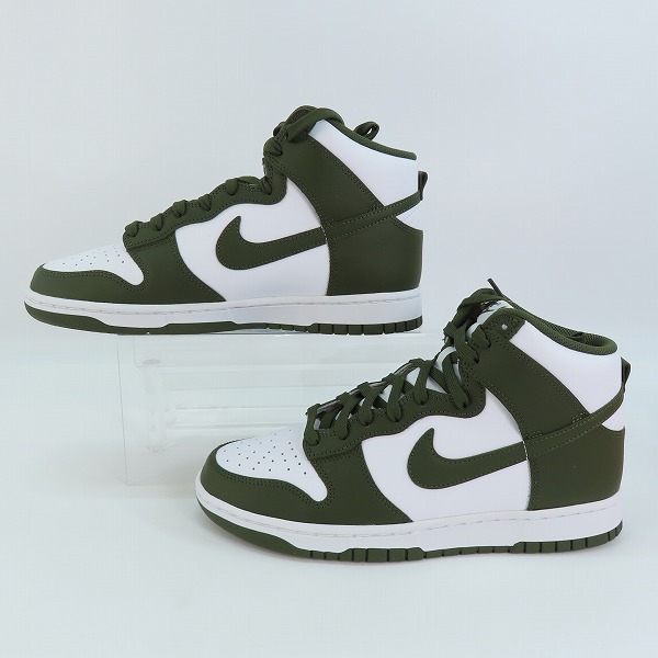 実際に弊社で買取させて頂いた【未使用】 NIKE/ナイキ DUNK LOW RETRO/ダンクハイ レトロ チャンピオンシップカーキ DD1399-107/27.0の画像 3枚目