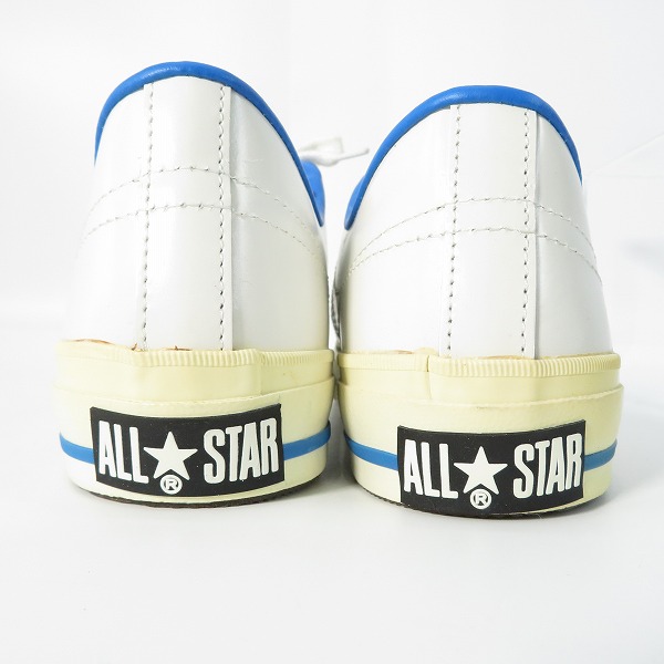 実際に弊社で買取させて頂いたCONVERSE/コンバース 日本製 ONE STAR OX/ワンスター レザーシューズ ブルー/US8の画像 1枚目
