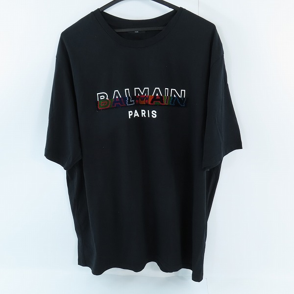 実際に弊社で買取させて頂いたBALMAN/バルマン グラデーション パイルロゴ Tシャツ /XXLの画像 0枚目