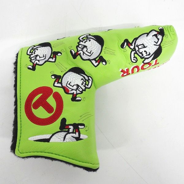 実際に弊社で買取させて頂いたScotty Cameron/スコッティキャメロン BALLER BOY FOR TOUR USE ONLY ボーラーボーイ/サークルT パター用ヘッドカバーの画像 1枚目