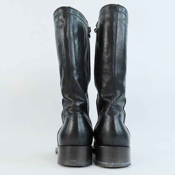 実際に弊社で買取させて頂いたBUTTERO/ブッテロ ジップアップ レザー ロング ブーツ B823UCGB/40の画像 1枚目