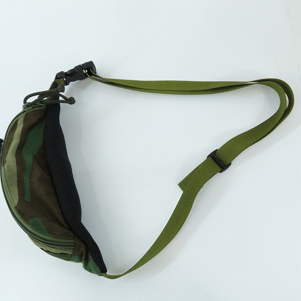 実際に弊社で買取させて頂いたBRIEFING/ブリーフィング FLIGHT LIGHT MINI POD BUCKET WOODLAND CAMO ボディバッグ ウエストバッグの画像 2枚目