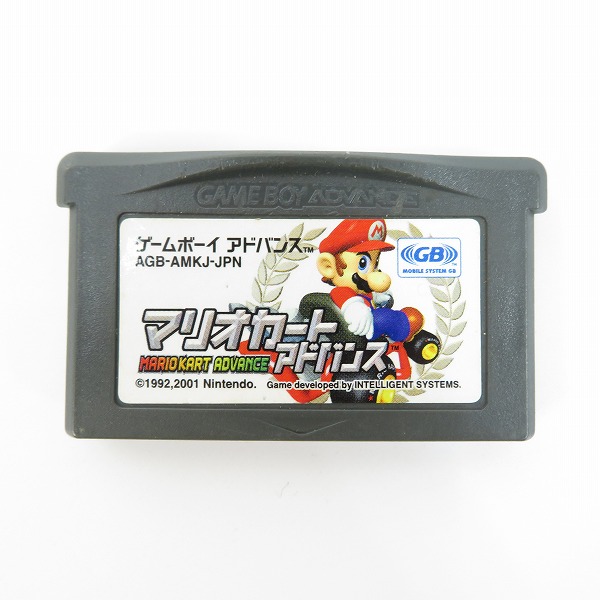 実際に弊社で買取させて頂いた【箱なし】ゲームボーイアドバンス/GBA ソフト マリオカートアドバンス/マリオパーティアドバンス 2点セットの画像 1枚目