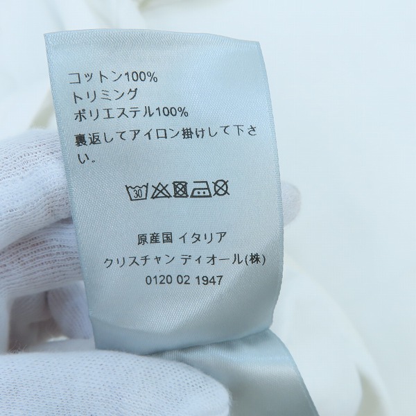 実際に弊社で買取させて頂いた【JPタグ】Dior HOMME/ディオールオム 19AW SORAYAMA LOGO T-SHIRT/Tシャツ 933J640A0533/Sの画像 4枚目