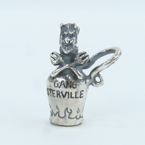 実際に弊社で買取させて頂いた(1)GANGSTERVILLE×Galcia/ギャングスタービル×ガルシア POISON BOTTLE シルバー ペンダントトップの画像 1枚目