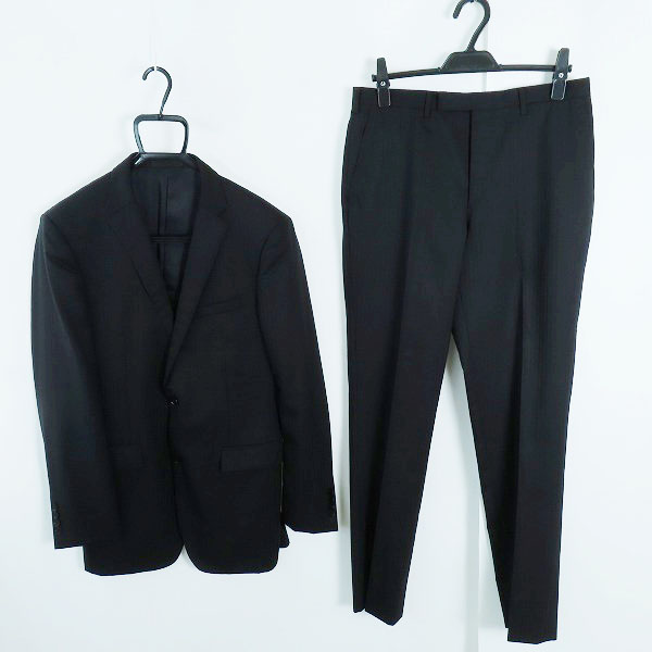 実際に弊社で買取させて頂いたBURBERRY BLACK LABEL/バーバリーブラックレーベル ストライプ スーツ/セットアップ BMD26-300-09/42R