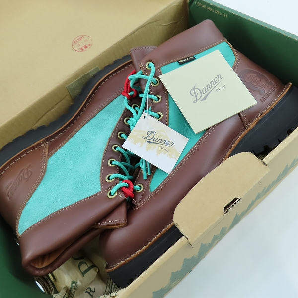 実際に弊社で買取させて頂いた【未使用】Danner×TACOMA FUJI RECORDS/ダナー×タコマフジレコード  フィールド ザ ワークハウス ブーツ D121010/25.5の画像 8枚目