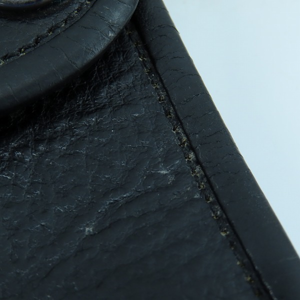 実際に弊社で買取させて頂いた【難有り】TRAVIS WALKER/トラヴィスワーカー クロスパッチ 3つ折り レザーウォレット/財布の画像 8枚目