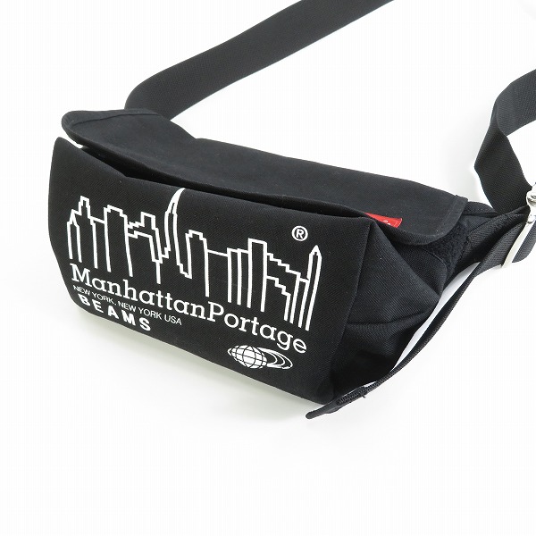 実際に弊社で買取させて頂いたManhattan Portage×BEAMS/マンハッタンポーテージ×ビームス 別注 メッセンジャーバッグの画像 3枚目