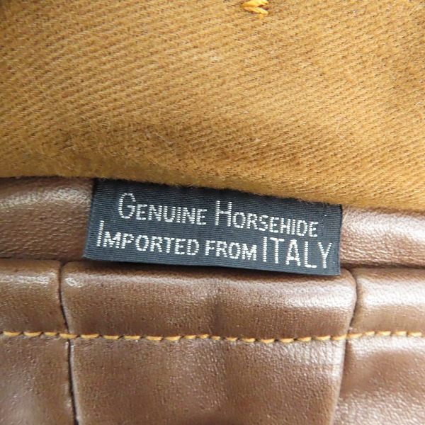 実際に弊社で買取させて頂いたBuzz Rickson's/バズリクソンズ B-2 WERBER LEATHER COAT ホースハイド フライトジャケット BR80074/44の画像 4枚目