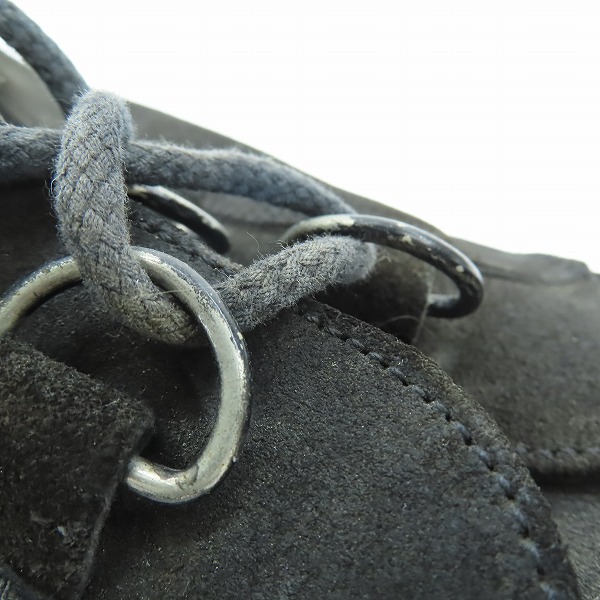 実際に弊社で買取させて頂いた【ジャンク】GEORGE COX/ジョージコックス CHUKKA/チャッカ ブーツ 13327 ブラック/7 の画像 8枚目