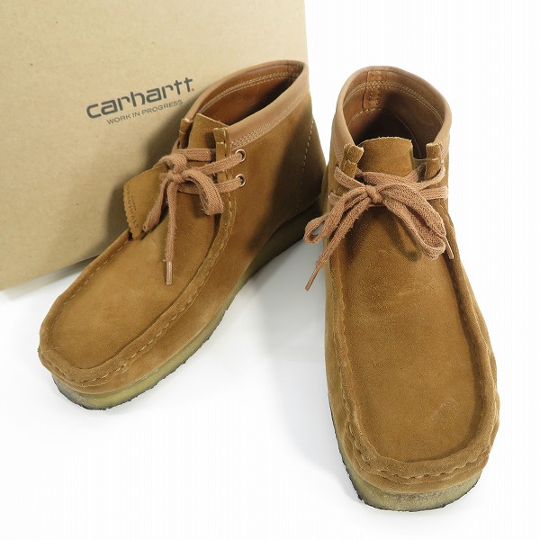実際に弊社で買取させて頂いたCarhartt WIP×Clarks/カーハート×クラークス Wallabee Boot/ワラビーブーツ UK10