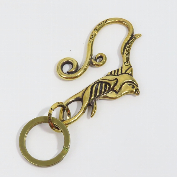 実際に弊社で買取させて頂いた（2）GANGSTERVILLE/ギャングスタービル × galcia/ガルシア スワローキーホルダー ブラス