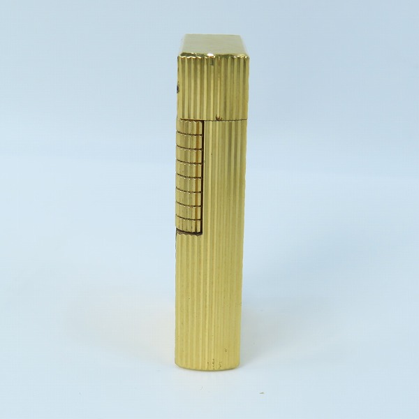 実際に弊社で買取させて頂いたdunhill/ダンヒル サイドローラー ガスライター ゴールドの画像 3枚目