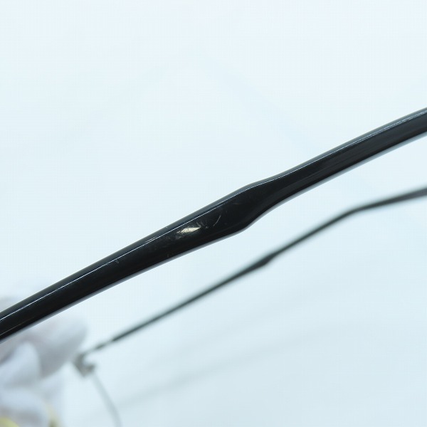 実際に弊社で買取させて頂いた999.9/フォーナインズ メガネフレーム アイウェア S-126Tの画像 8枚目