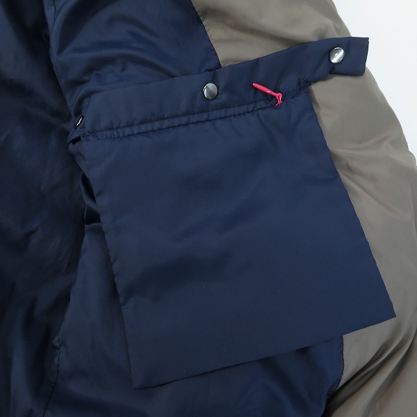 実際に弊社で買取させて頂いたPaul Smith BLACK/ポールスミス ブラック ダウンジャケット グレー/46Lの画像 5枚目