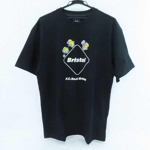 実際に弊社で買取させて頂いた【未使用】F.C.Real Bristol/エフシーレアルブリストル×ミニオンズ MINIONS TEAM EMBLEM TEE Tシャツ FCRB-240156/L
