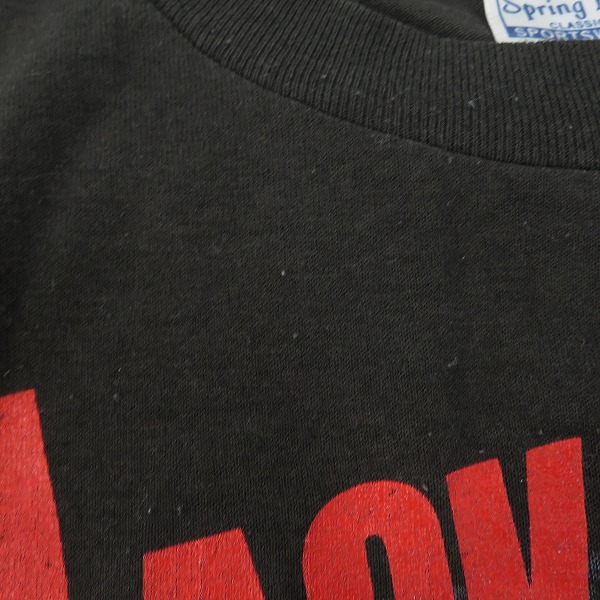 実際に弊社で買取させて頂いたSpring Ford/スプリングフォード 80's マイケルジャクソン ジャパンツアー Tシャツ ヴィンテージ/ビンテージ/Mの画像 6枚目