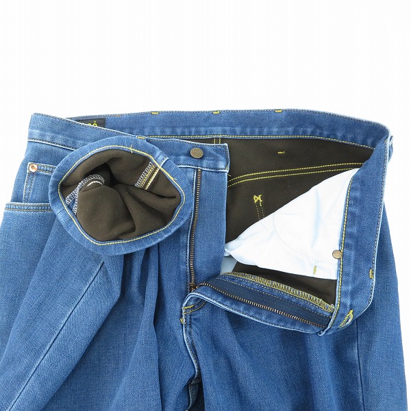 実際に弊社で買取させて頂いたLee/リー ストレート 裏起毛 デニムパンツ/ジーンズ 02010/36の画像 7枚目