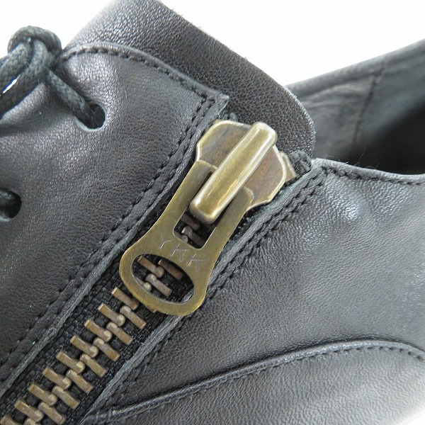 実際に弊社で買取させて頂いたalfredoBANNISTER/アルフレッドバニスター サイドジップ レザーシューズ 5281001004 /43の画像 7枚目