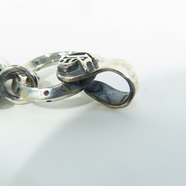 実際に弊社で買取させて頂いたGANGSTERVILLE x Galcia/ギャングスタービル × ガルシア スカルトップ ペンダントの画像 6枚目