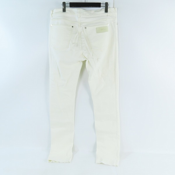 実際に弊社で買取させて頂いたApril77/エイプリル77 JOEY スキニーホワイトデニムパンツ/W34L34の画像 1枚目