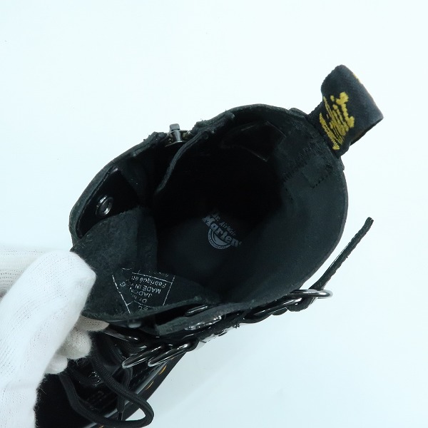 実際に弊社で買取させて頂いたDr.Martens/ドクターマーチン JADON HDW 8ホールブーツ/UK5の画像 4枚目
