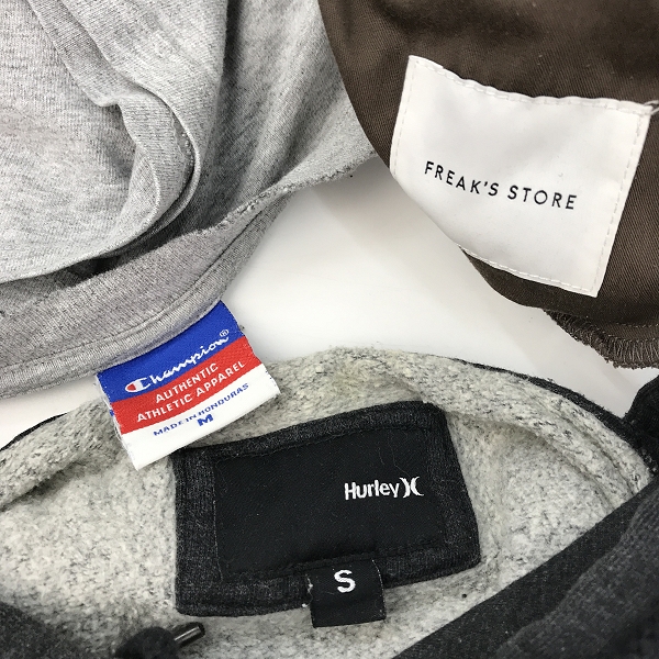 実際に弊社で買取させて頂いた【おまとめ】ハーレー/チャンピオン/フリークスストア 等 パーカー/Tシャツ/ドロストパンツ 他の画像 1枚目