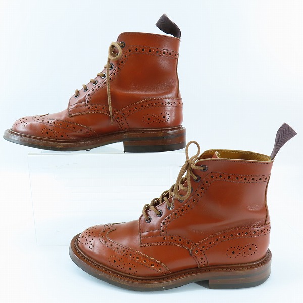 実際に弊社で買取させて頂いたTRICKER'SxPAUL SMITH/トリッカーズ×ポールスミス カントリーブーツ M6178/6.5の画像 3枚目