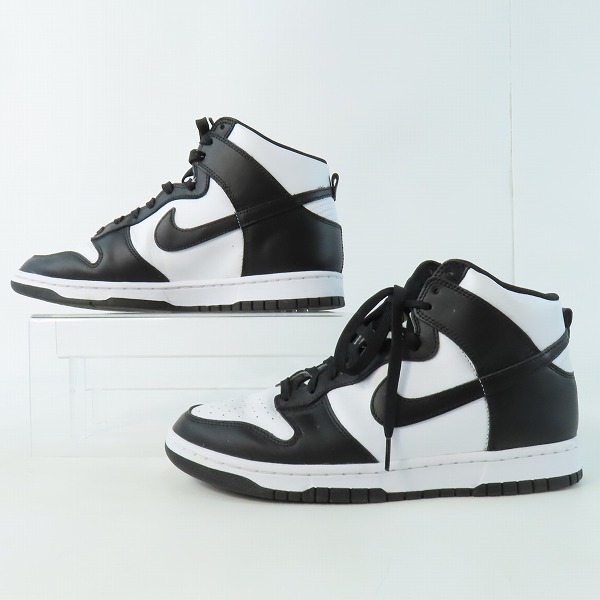 実際に弊社で買取させて頂いたNIKE/ナイキ DUNK HIGH RETRO Championship White/ダンク ハイ レトロ チャンピオンシップ DD1399-105/28.5の画像 3枚目