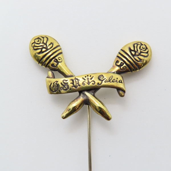 実際に弊社で買取させて頂いた(1)GANGSTERVILLE×Galcia/ギャングスタービル×ガルシア ハットピン/ラペルピンの画像 1枚目