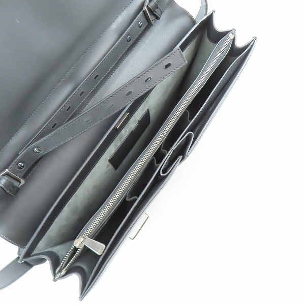 実際に弊社で買取させて頂いたdunhill/ダンヒル レザー 鍵付き ビジネスバッグ/ブリーフケースの画像 3枚目
